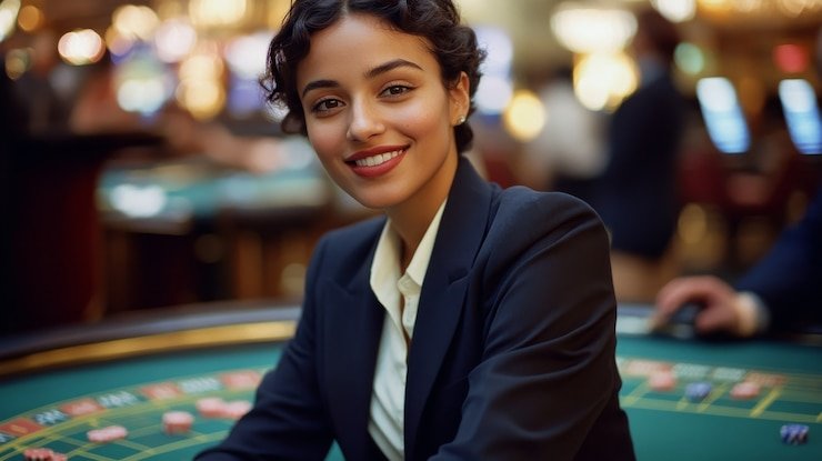 Roulette langsung dengan dealer di studio Match Winner playbook slot